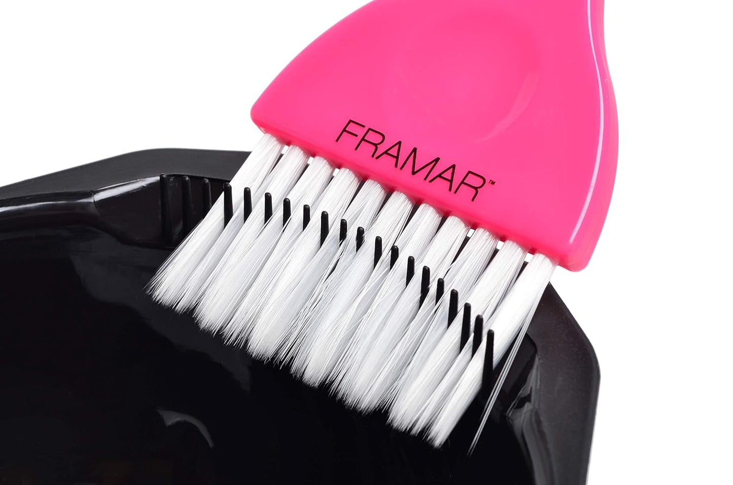 Color Bowl Set for Hairstylists | Non-Slip Hair Dye Bowls with Brush Cleaner | Easy to Clean, 2 Pack