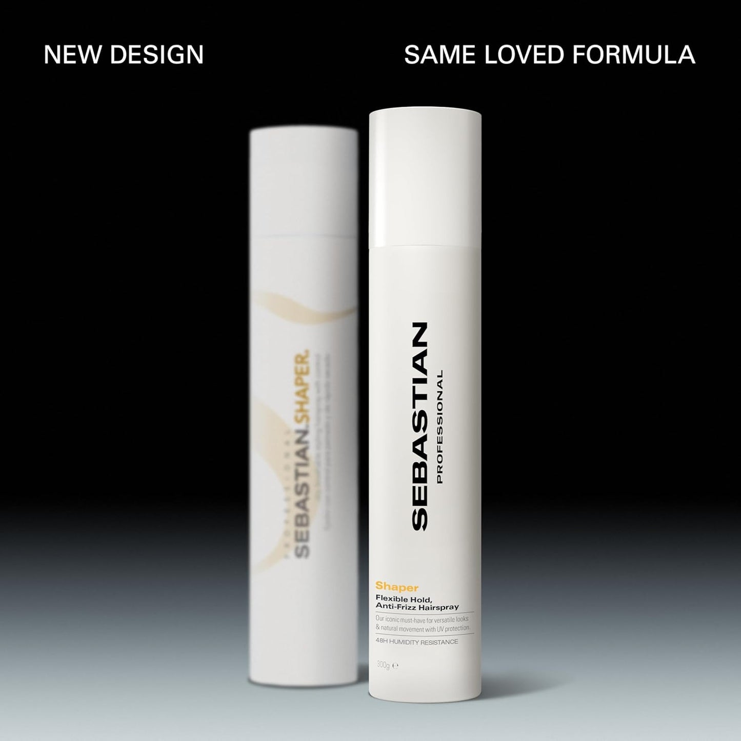 Sebastian Professional Hairspray - Flexible Medium Hold | Brushable Control, 80 VOC%