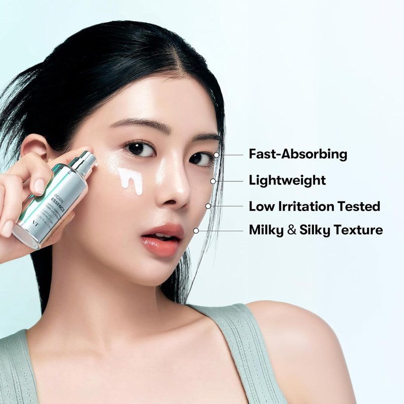 PDRN 100 Essence | Intensive Glow Serum for Skin Restoration & Plumping | 1.01 fl. Oz. Vegan Korean Skincare
