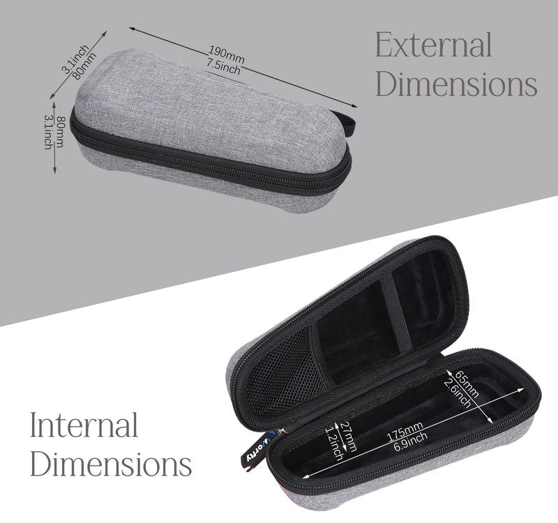 Case for Remington F5 Power Series Foil Shaver Electric Razor F5-5800B-AT1 - Hard Protective Travel Carrying Storage Bag (Case Only) (for F5 Power Series)