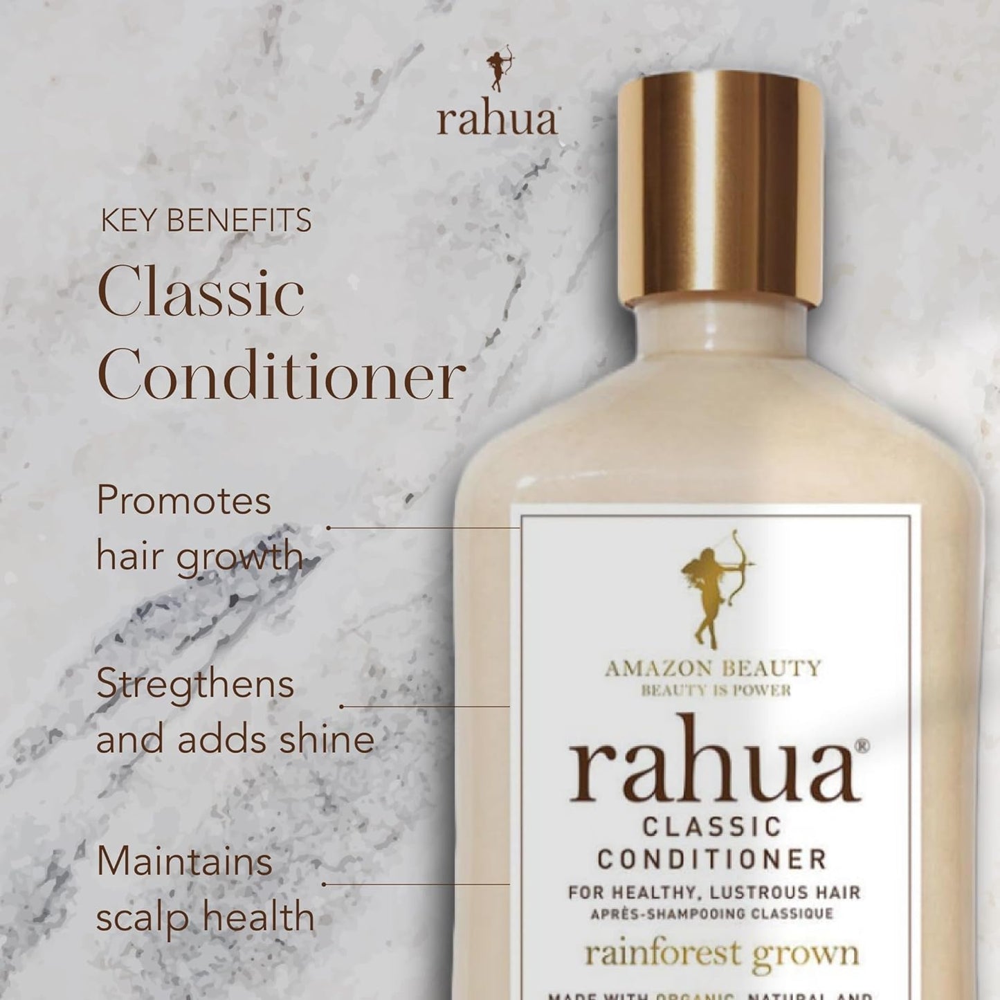 Rahua Classic Conditioner - Organic Hair Care for Healthy Scalp & Color-Treated Hair | 9.3 Fl Oz