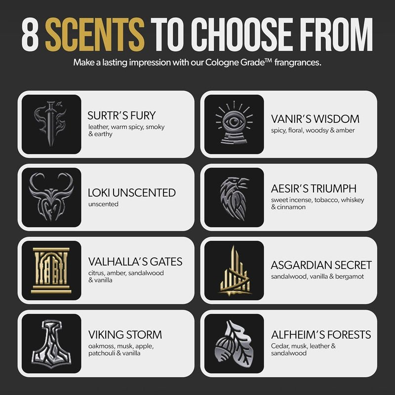 The Beard Struggle Tonic + Elixir Beard Oil Bundle - Silver Collection - Grooming Beard Oil - Softens, Moisturizers, and Strengthens Beard Growth - Pack of 2, Alfheim's Forests