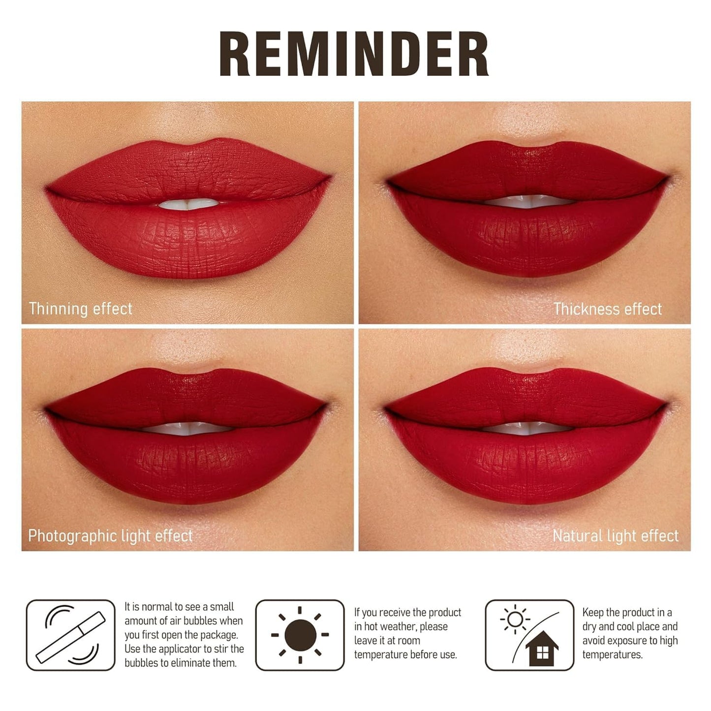 Burgundy Red Lipstick for Women - Long Lasting, No Smudge Matte Liquid | Transferproof & Cruelty-Free