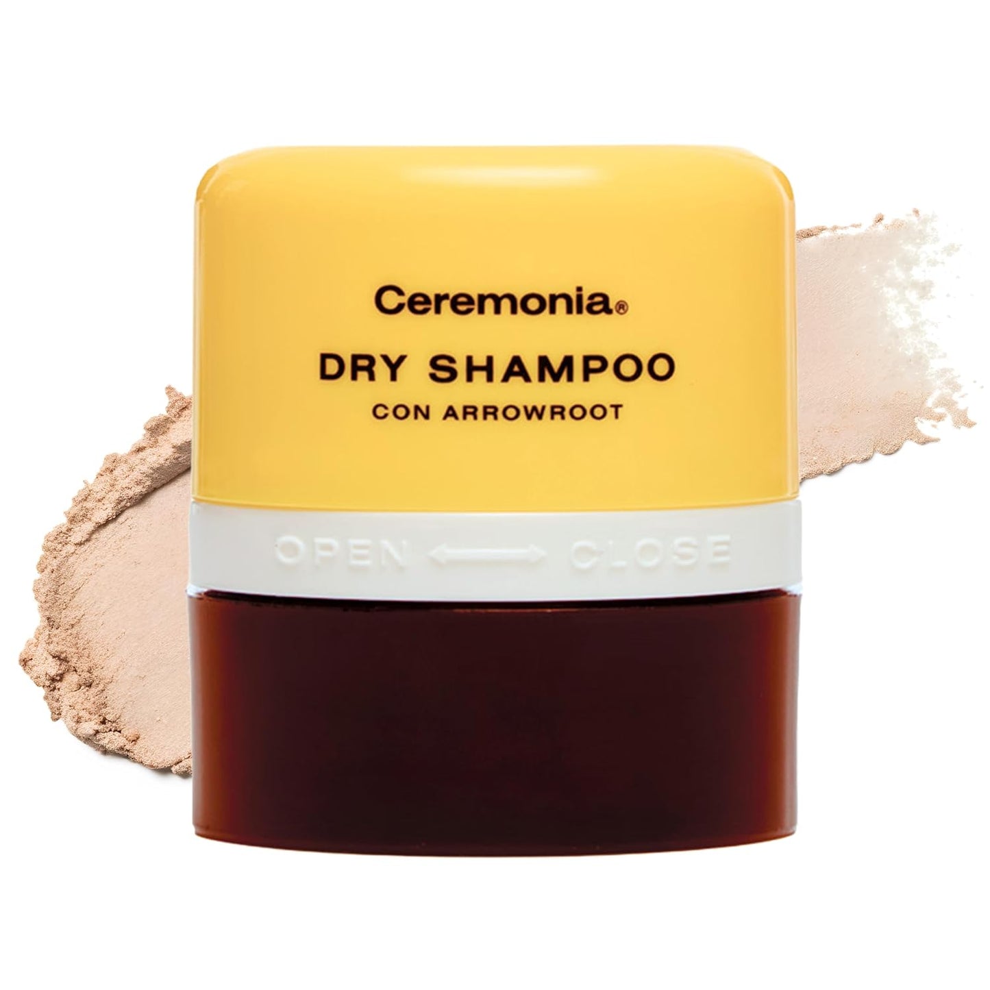 Ceremonia Dry Shampoo - Oil-Absorbing Powder with Aloe Vera | Non-Aerosol, All Hair Types, 0.35 oz