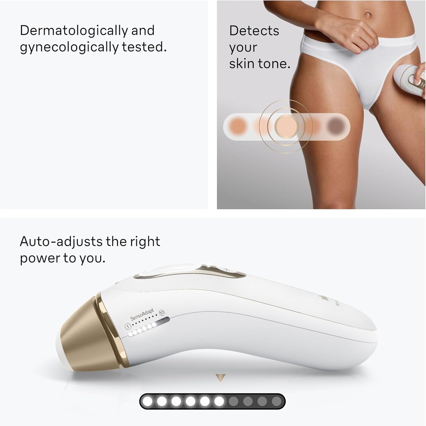 Braun Silk·Expert Pro 5 - IPL Hair Removal Device for Women & Men | At-Home Permanent Laser Hair Reduction, 4 Heads