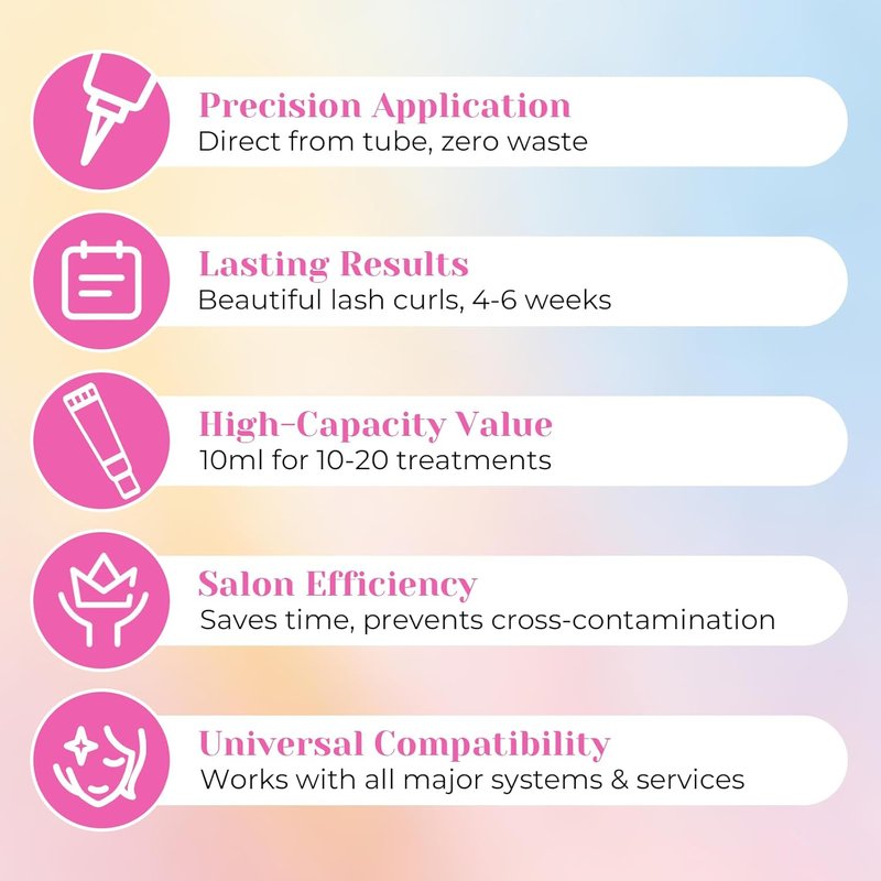 Korean Lash Lift Lotion Set - 10ml Lifting, Setting & Nutrition | Salon-Grade Brow Lamination Treatment