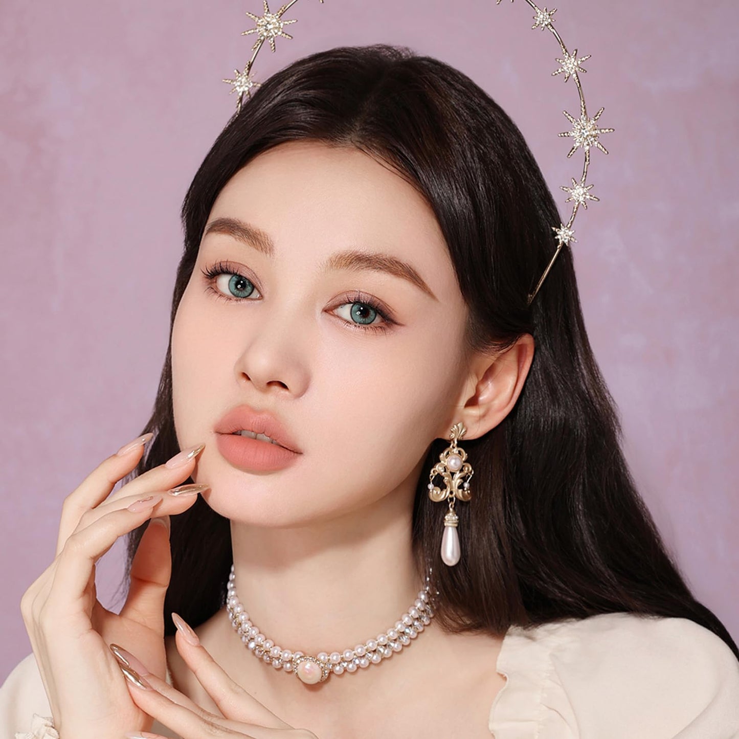 Flower Knows Little Angel Matte Lipstick,Super Soft & Ultra Silky Lip Mud Stick,Long Lasting & Moisturizing Vegan Lip Makeup for Girls&Women,Velvety Pink Finish(C06 Lyric Poetry)