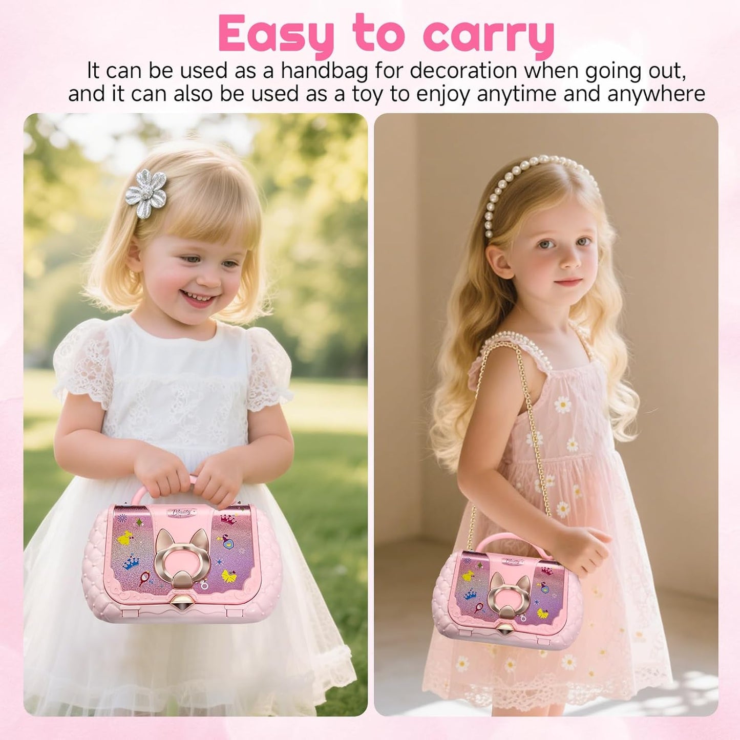 Kids Makeup Kit for Girls 5-12 | Real Washable Makeup Set - Perfect Birthday & Christmas Gift