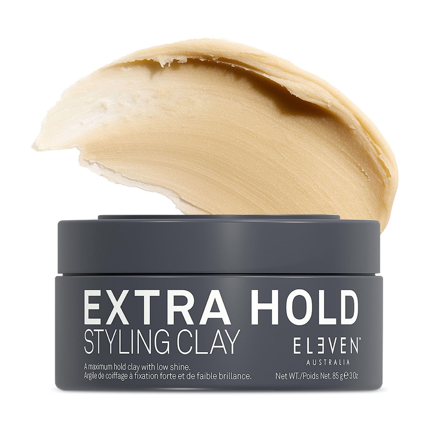 ELEVEN AUSTRALIA Extra Hold Styling Hair Clay for Men and Women - Maximum Hold, Matte Finish for Texture, Long-Lasting Definition, Ideal for Short to Medium Hair - 3 oz