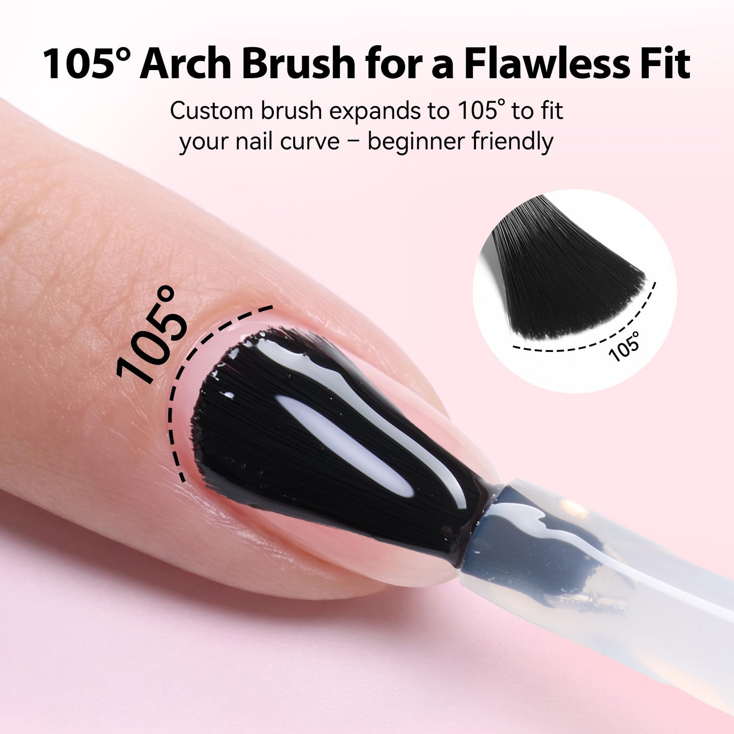 Makartt 8-in-1 Gel Builder: 15ml Clear Gel Builder for Nail Strengthen Rubber Base Rhinestone Glue and Nail Glue for Nail Tips - UV Light Cured Builder Nail Gel for Home User DIY Low Odor