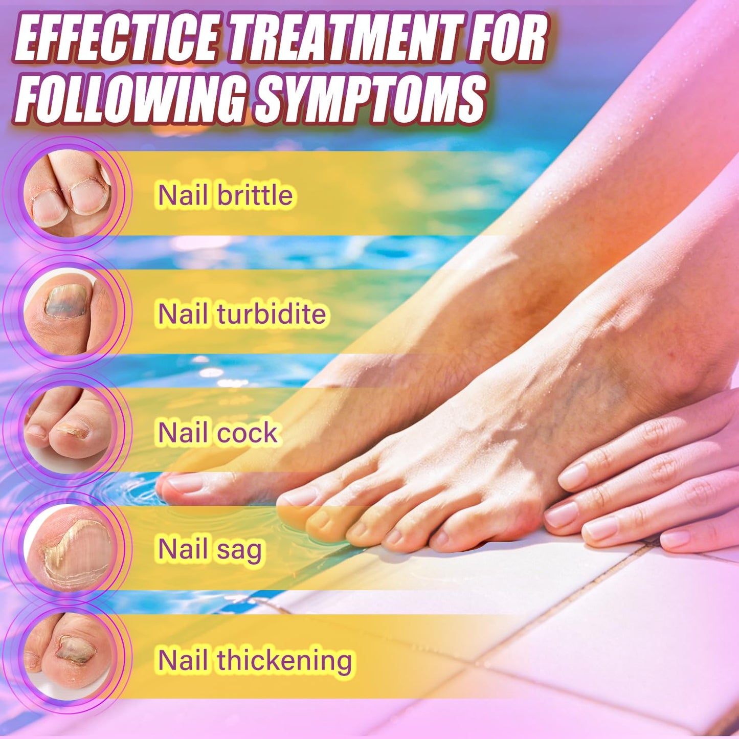 Toenail Fungus Treatment Extra Strength, Nature & Safe Bee Venom Nail Fungus Treatments for Toenail with Foot, Gently & Effectively Toe Nail Repair for Thick, Broken (30ml)