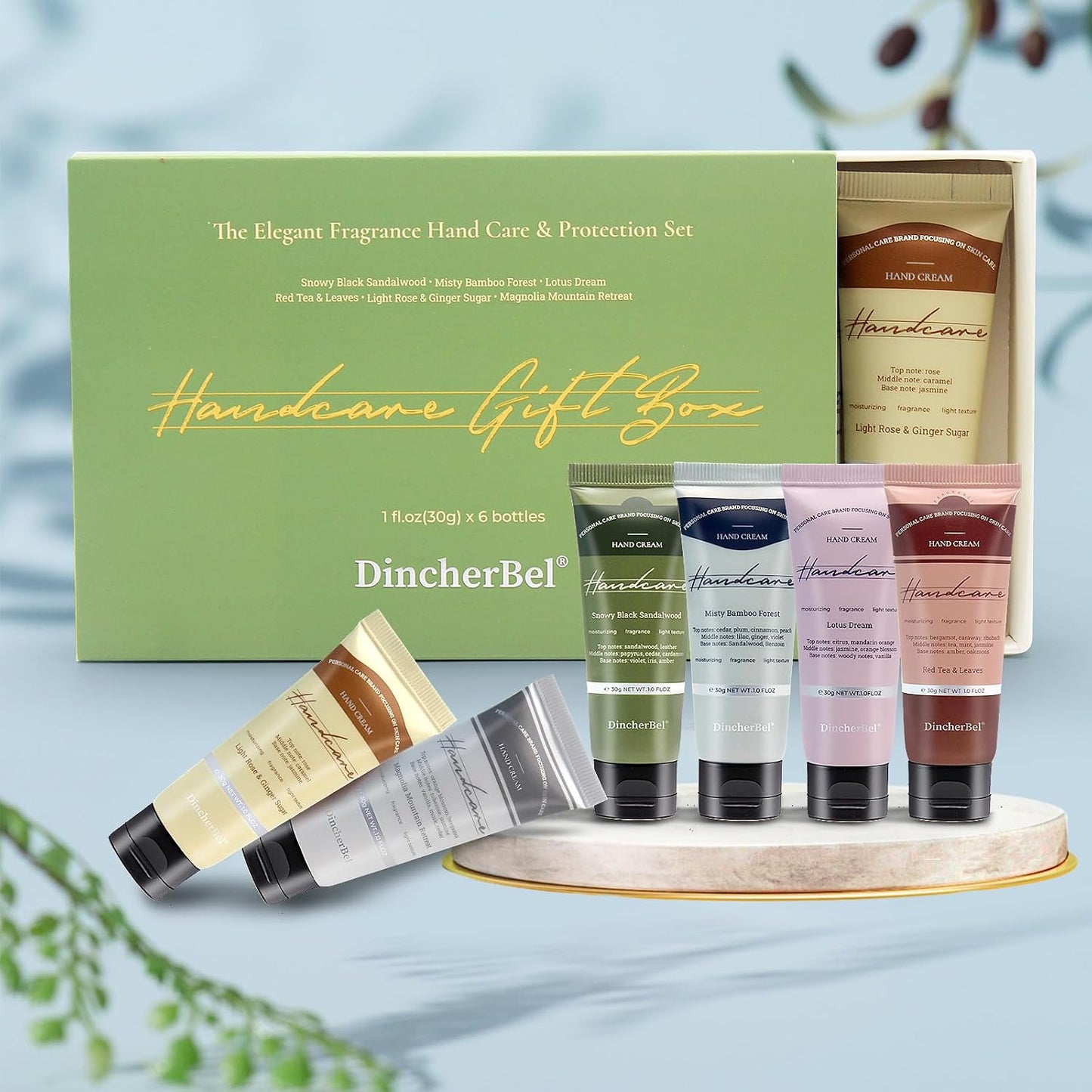 Hand Cream Set - 24 Travel Size Moisturizing Lotions for Dry Skin | Perfect Holiday Gift for Women