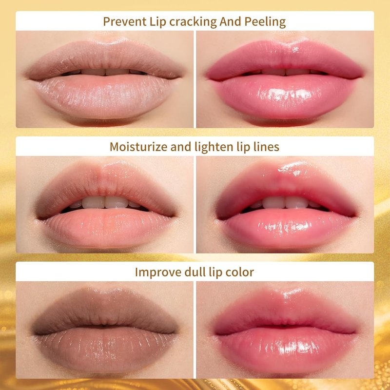 Color Changing Lipstick - Daisy Flower Jelly Tinted Lip Balm, Temperature Adjusting, Moisturizing & Long Lasting | Transferproof Gloss
