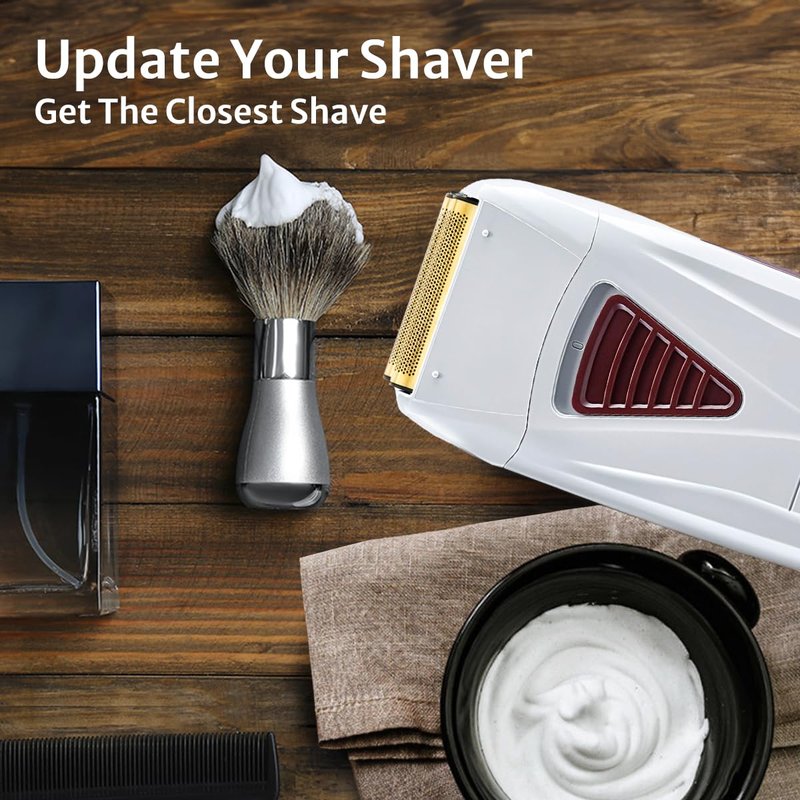 Foil Shaver Replacement Foil Compatible with Andis Foil Shaver TS1 (17150, 17235, 17220) and TS2 (17200), 2Pack