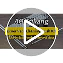 AOGYikang 6-Inch Chimney Brush Head - Heavy-Duty Cleaning Tool