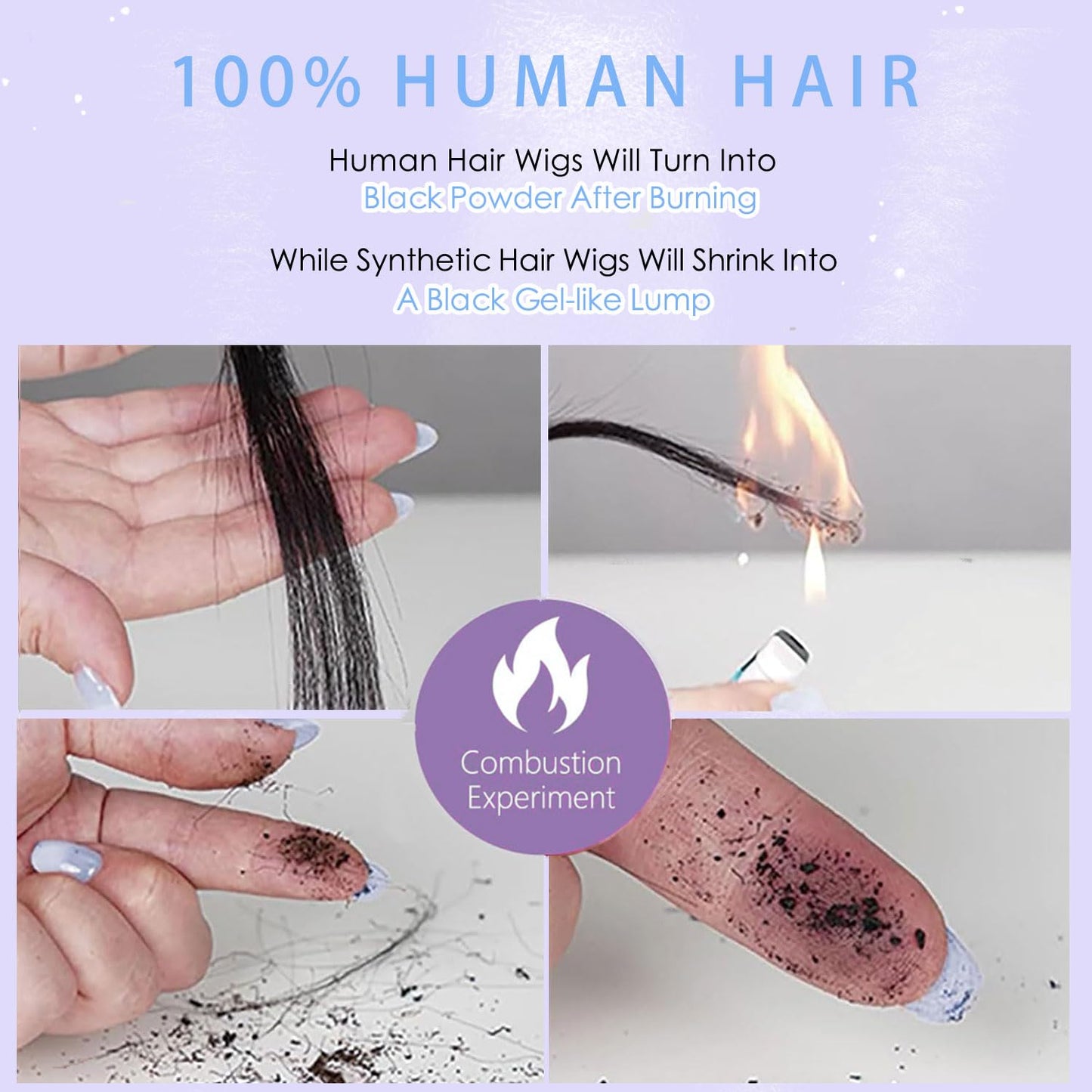 Huirslex 30 Inch Body Wave Lace Front Wigs Human Hair Pre Plucked 13x6 Lace Front Wig Human Hair 200% Density Body Wave Human Hair Wig 12A Body Wave Wig for Women Natural Black
