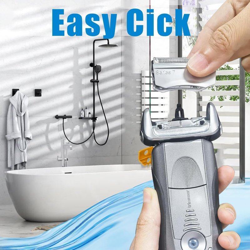 Series 7 70S Electric Shaver Head Replacement,Compatible with Series 7 Shavers 720cc, 730cc, 735s, 750cc, 760cc, 790cc-3Packs