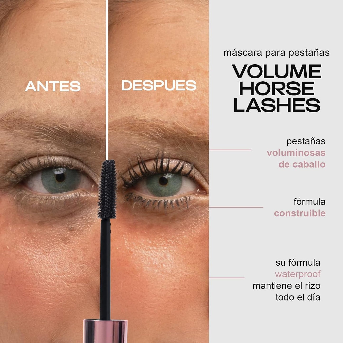SARELLY Mascara Kit - Waterproof Volume & Gentle Eye Makeup Remover | Vegan & Cruelty-Free | 3-Pack