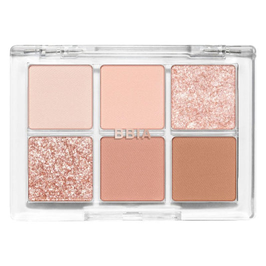 BBIA Ready To Wear Eye Palette - Ultimate Eyeshadow Palette Blendable & Buildable Shade Soft Texture Shimmer Finish Gorgeous Pearls Daily Eye Shadow Colors Vegan Korean Eye Makeup