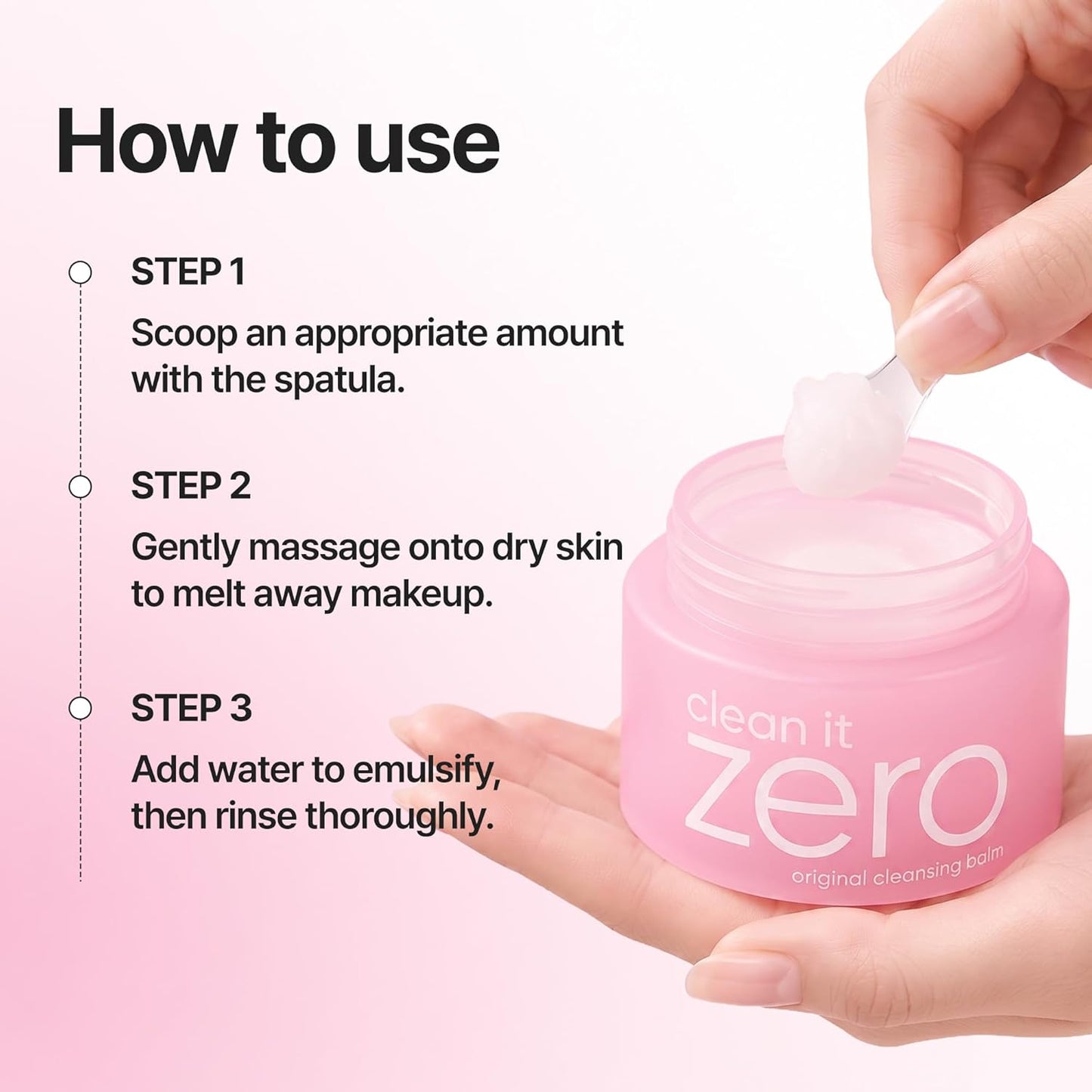 Clean It Zero Original Cleansing Balm - Korean Makeup Remover & Facial Cleanser | Vegan, Acerola Berry & Vitamin C (100ml)