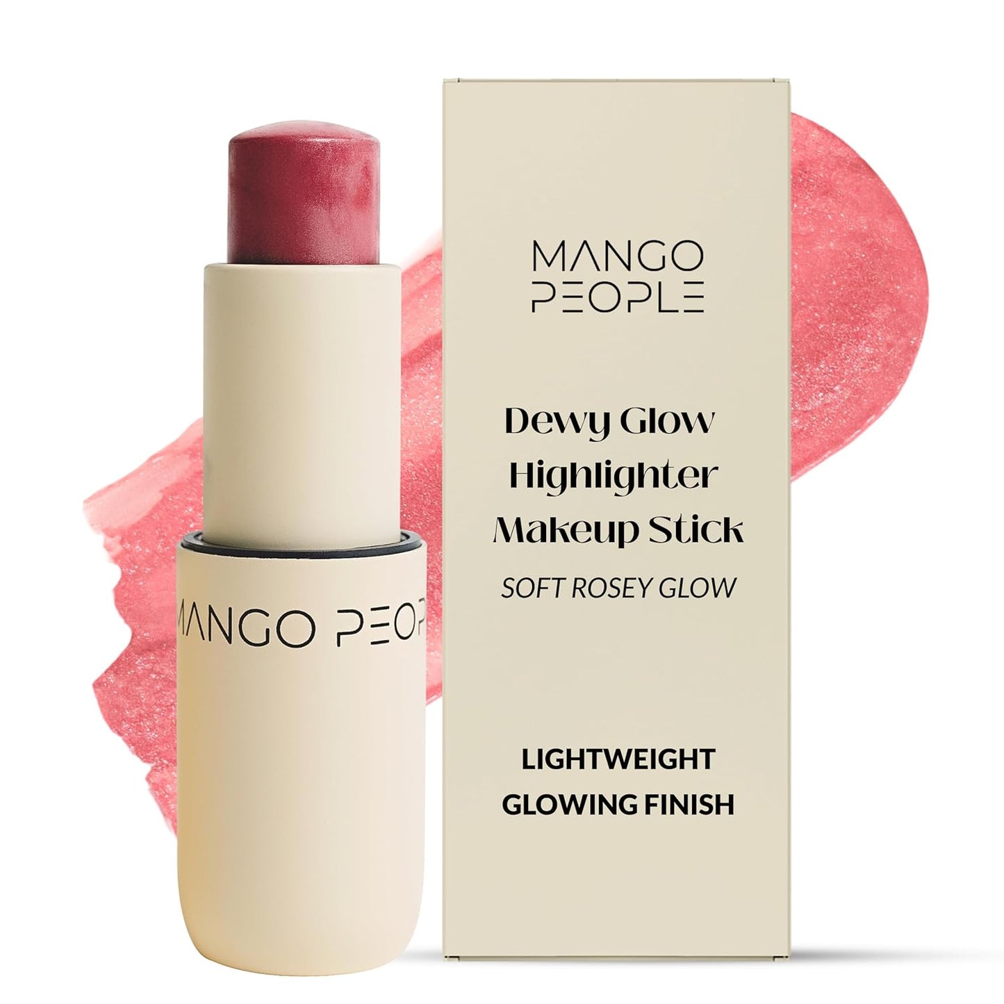 Dewy Glow Cream Highlighter Stick - Black Currant & Ashwagandha Infused | 0.17 oz