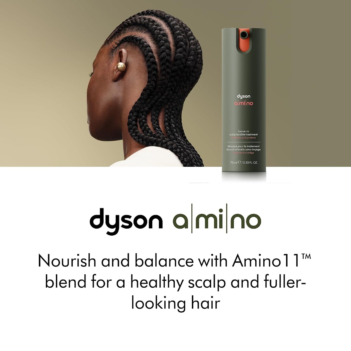 Dyson Amino™ Leave-In Scalp Bubble Treatment - Nourishing Hair Care Solution