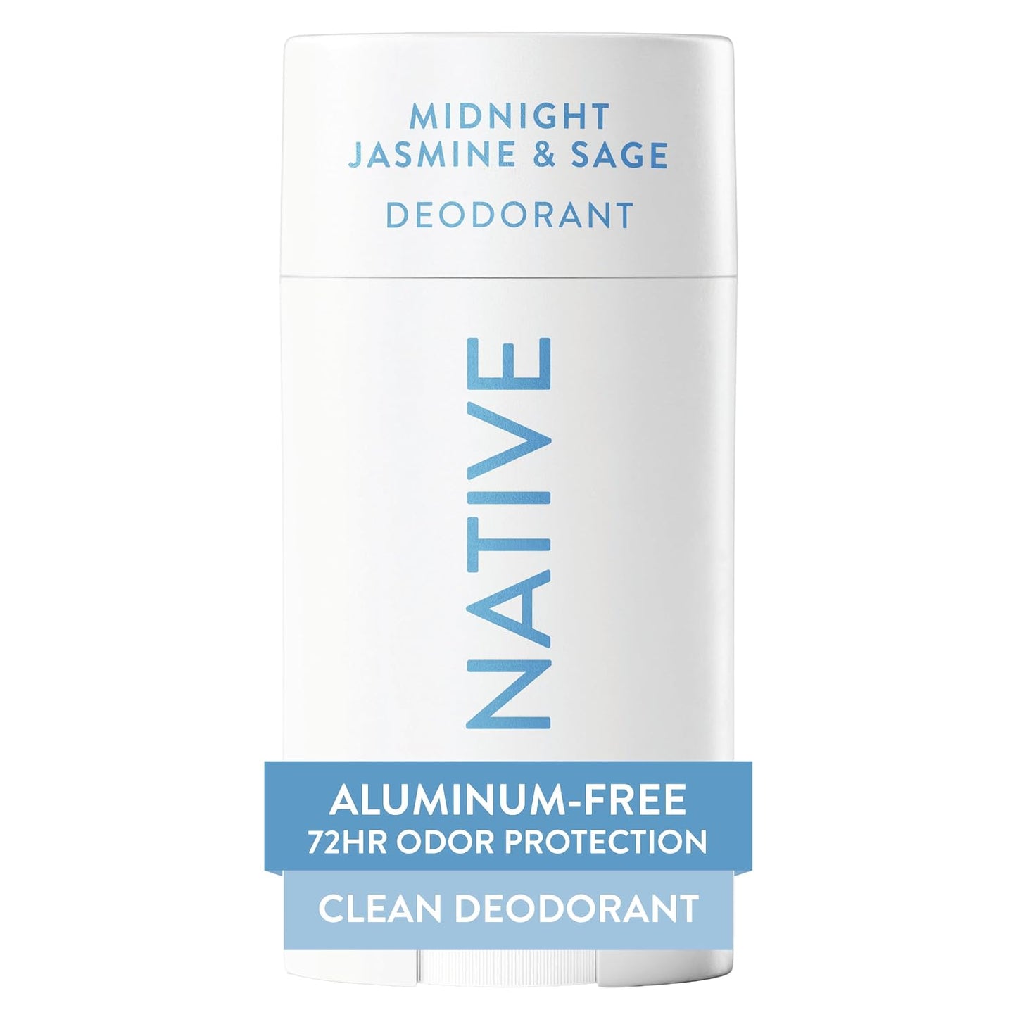 Native Deodorant - Aluminum-Free Lavender & Rose | 72-Hour Odor Control for Men & Women, 2.65oz