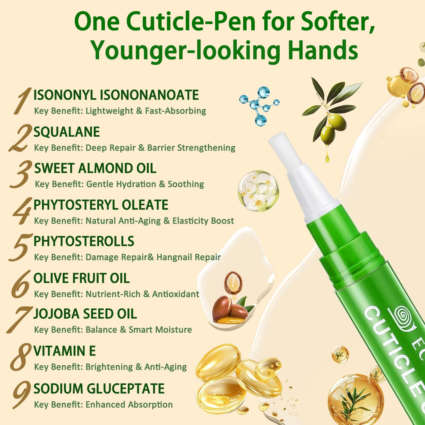 Econail 3 IN 1 Nail Biting Prevention Kit for Kids & Adults -3 Pack Includes Extra Strength+ Gentle Bitter Polish + Cuticle Oil. Fast Drying Formula Stops Nail Biting & Thumb Sucking