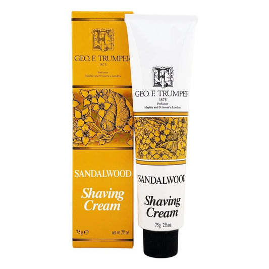 Geo F. Trumper Soft Shaving Cream in Tube, Sandalwood