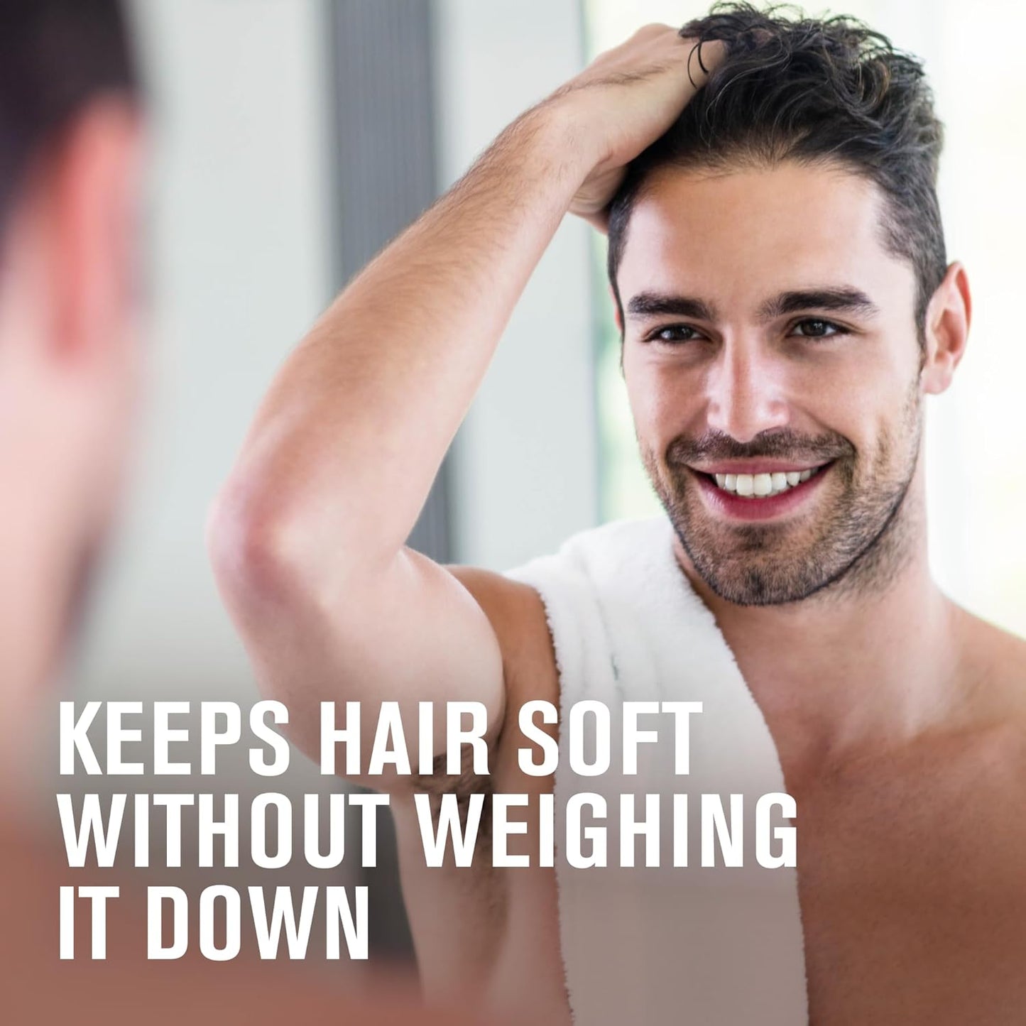 Every Man Jack 2-in-1 Shampoo & Conditioner for Men - Nourishing Amber & Sandalwood | Cruelty-Free | 24oz