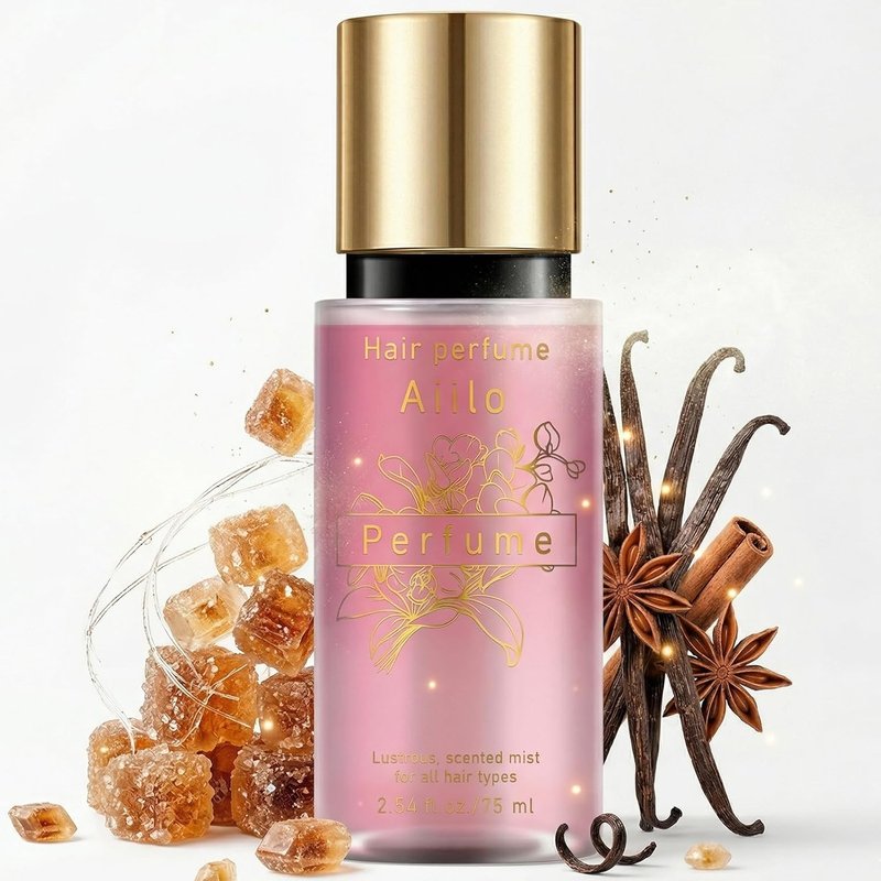 Natural Hair Perfume for Women | Long-Lasting Fragrance - 75ml/2.54 fl oz (Warm Sugar)
