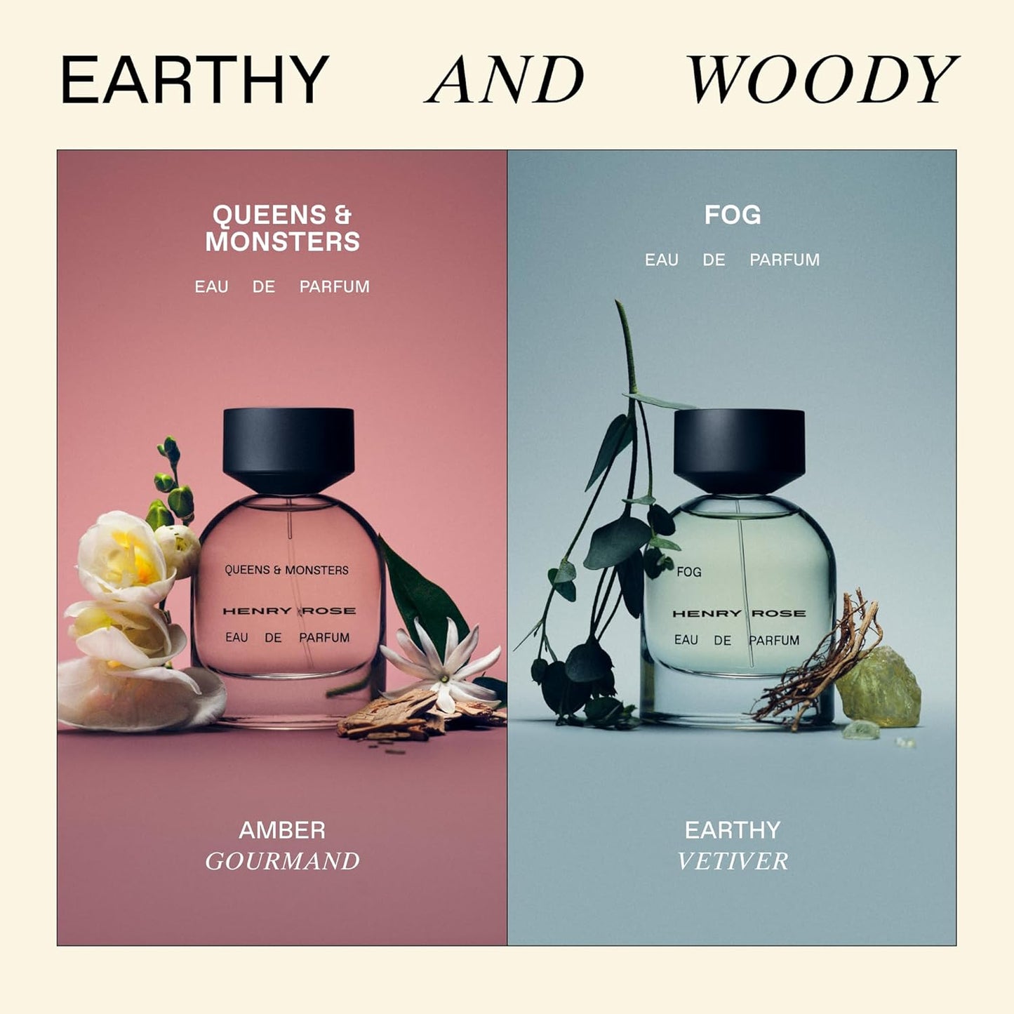 Henry Rose Travel Perfume - Unisex Mini Fragrance Mist with Neroli, Jasmine & Vanilla | 0.27 fl oz