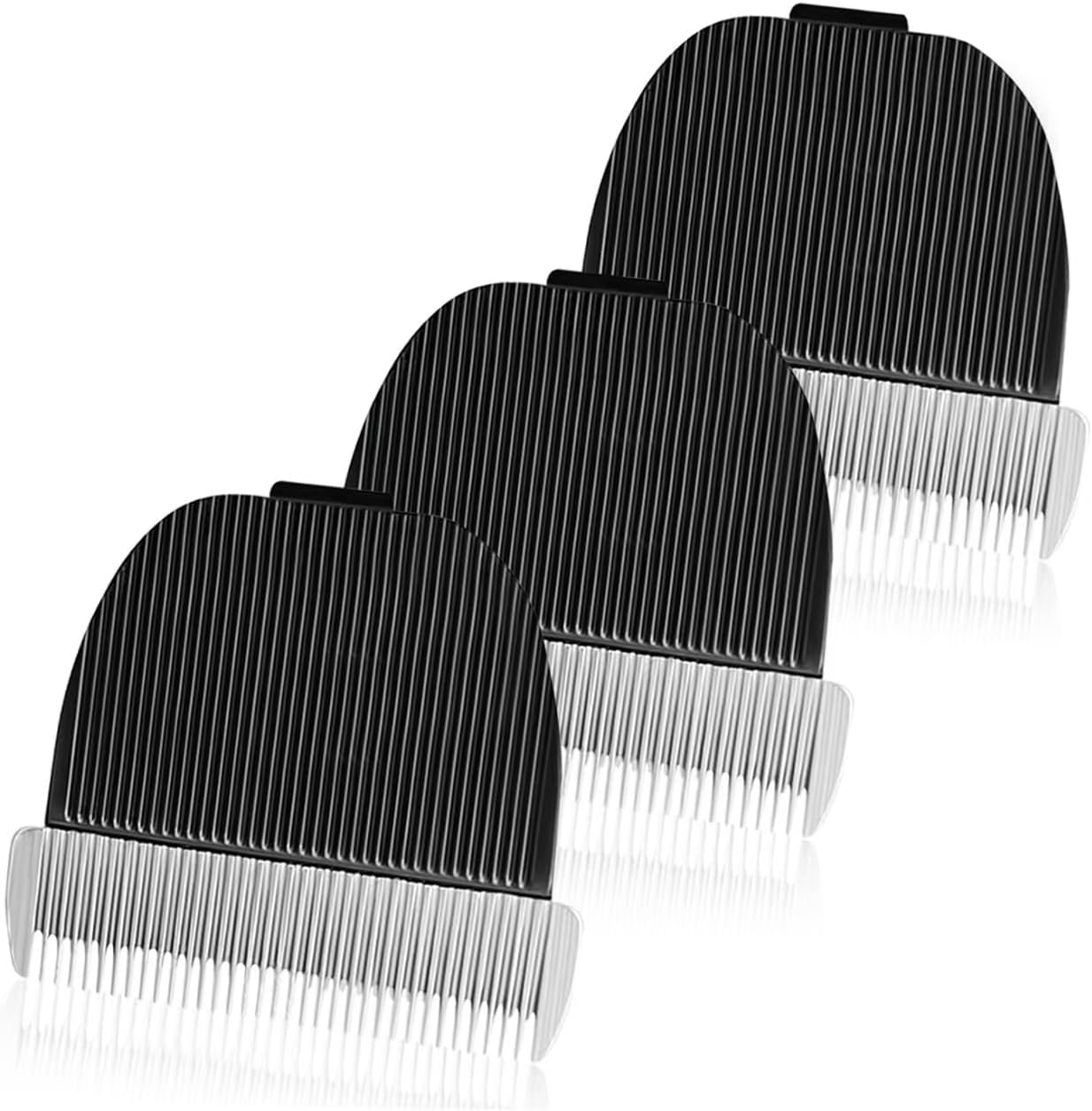 **Replacement Dog Grooming Clipper Blades - 35 Teeth Titanium Alloy & Ceramic | Low Noise Trimmer**