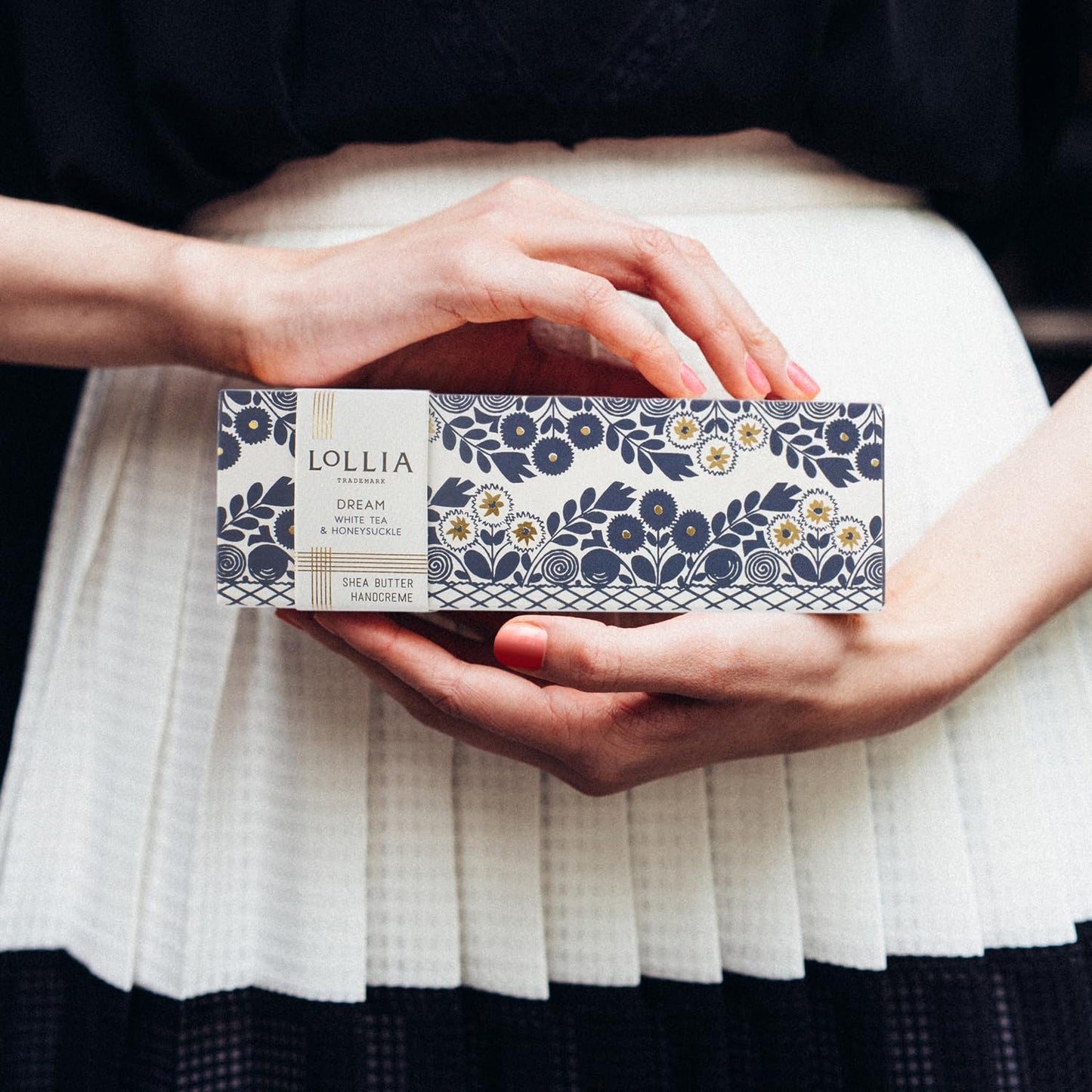 Lollia Dream Hand Cream - Moisturizing Shea Butter Lotion | Lightweight & Quick Absorbing | 4 oz / 113 g