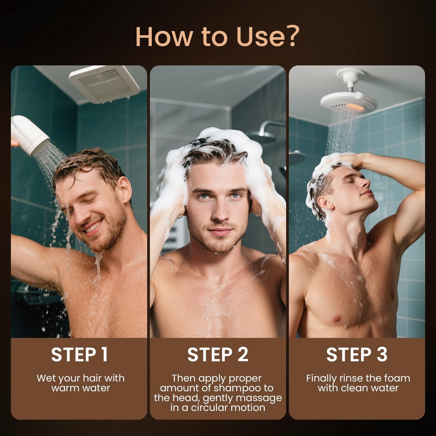 300ML Root Activator Shampoo For Men & Women, Hair Growth Shampoo for Hair Loss and Thinning Hair