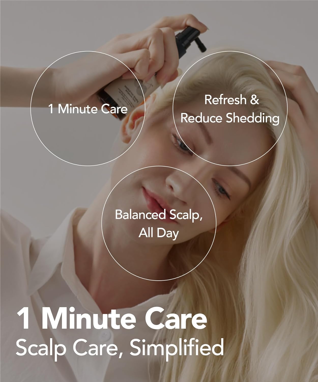 Hair Boosting Ampoule Tonic - Scalp Serum for Fine & Thinning Hair | Lightweight TrinogeniX Formula (1.69 fl. oz.)