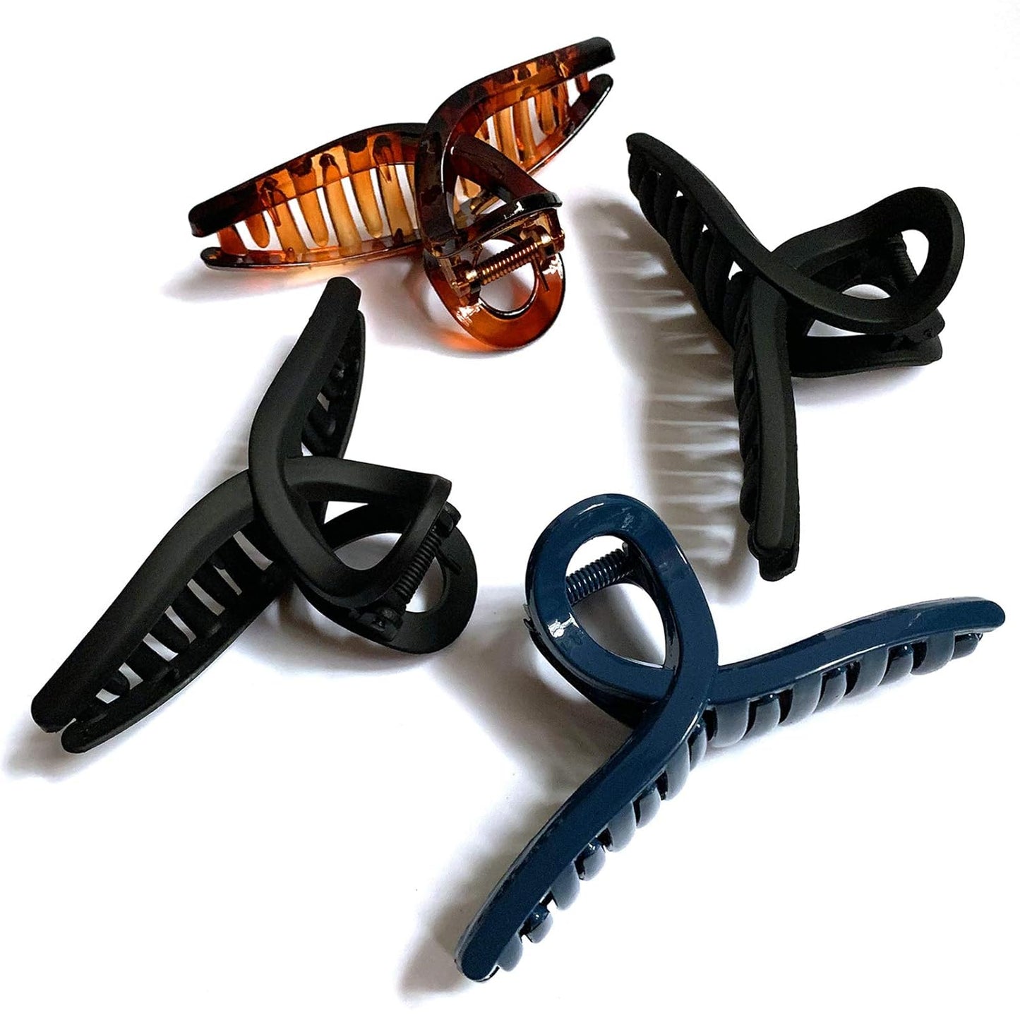 Extra Large Claw Clips - 5 Inch Jumbo No Slip Hair Clips for Thick Long Curly Hair | 2 Pack