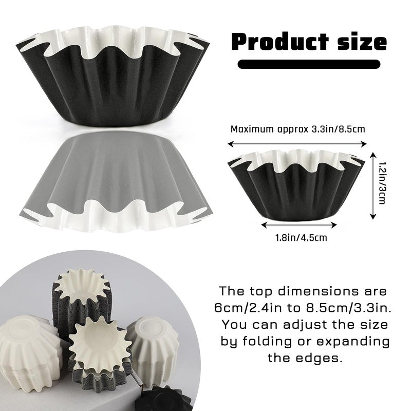 TooGet 200 Pieces Wax Melt Liners Reusable Wax Melt Warmer Liners Candle Melts Paper Cup Liner for Waxing Melters Burner, Scented Candles, Candles Warmers, Electric Waxing Warmers