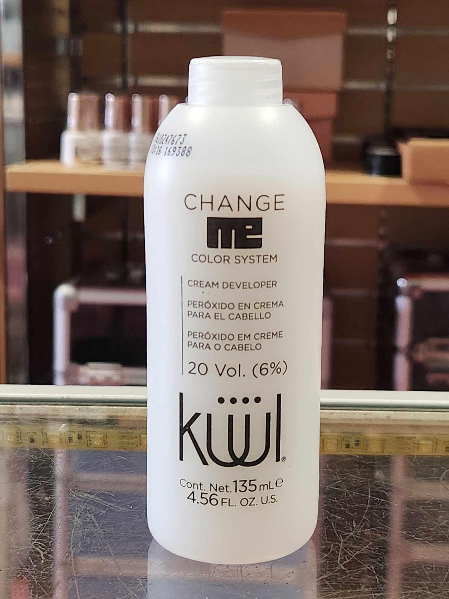 Generic Küül Change Me Peroxide 20 Volume (6%) floz Color System Crema Cabello, 4 Fl oz Cream Developer, white