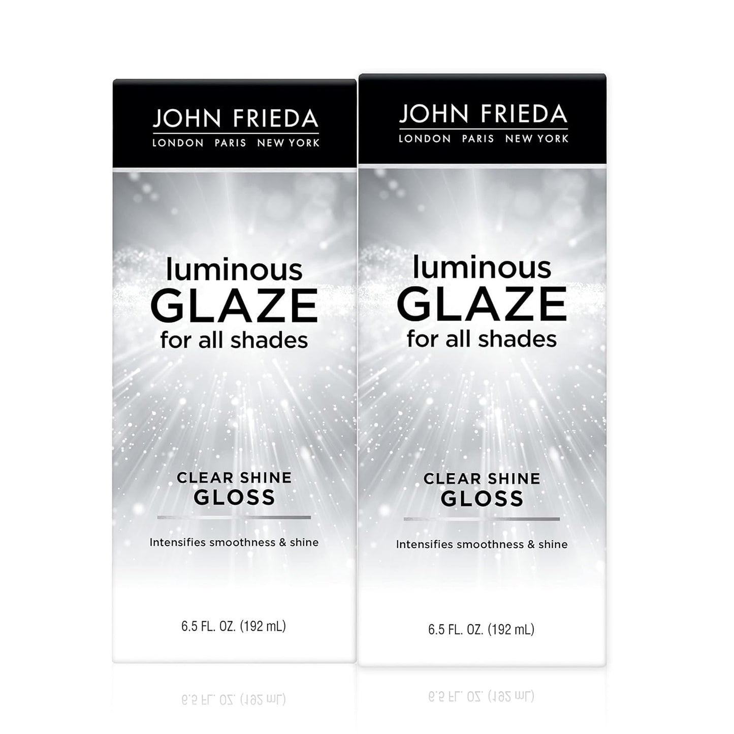 John Frieda Brilliant Brunette Hair Gloss - Enhance Color & Boost Shine | 6.5 Oz