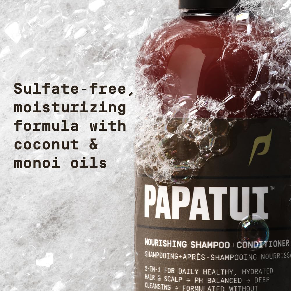 Nourishing Shampoo & Conditioner 2-in-1 for Men - Sulfate-Free Cedar Sport | 18 oz
