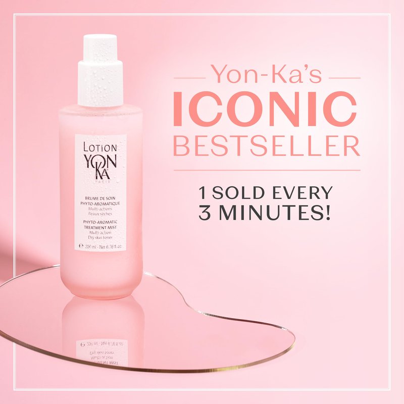 Yon-Ka PS Hydrating Face Toner | Calming Daily Face Mist with Botanical Plant Extracts for Dry & Sensitive Skin | Minimizes Pores and Treats Redness | Alcohol-Free and Paraben-Free | 6.76 oz