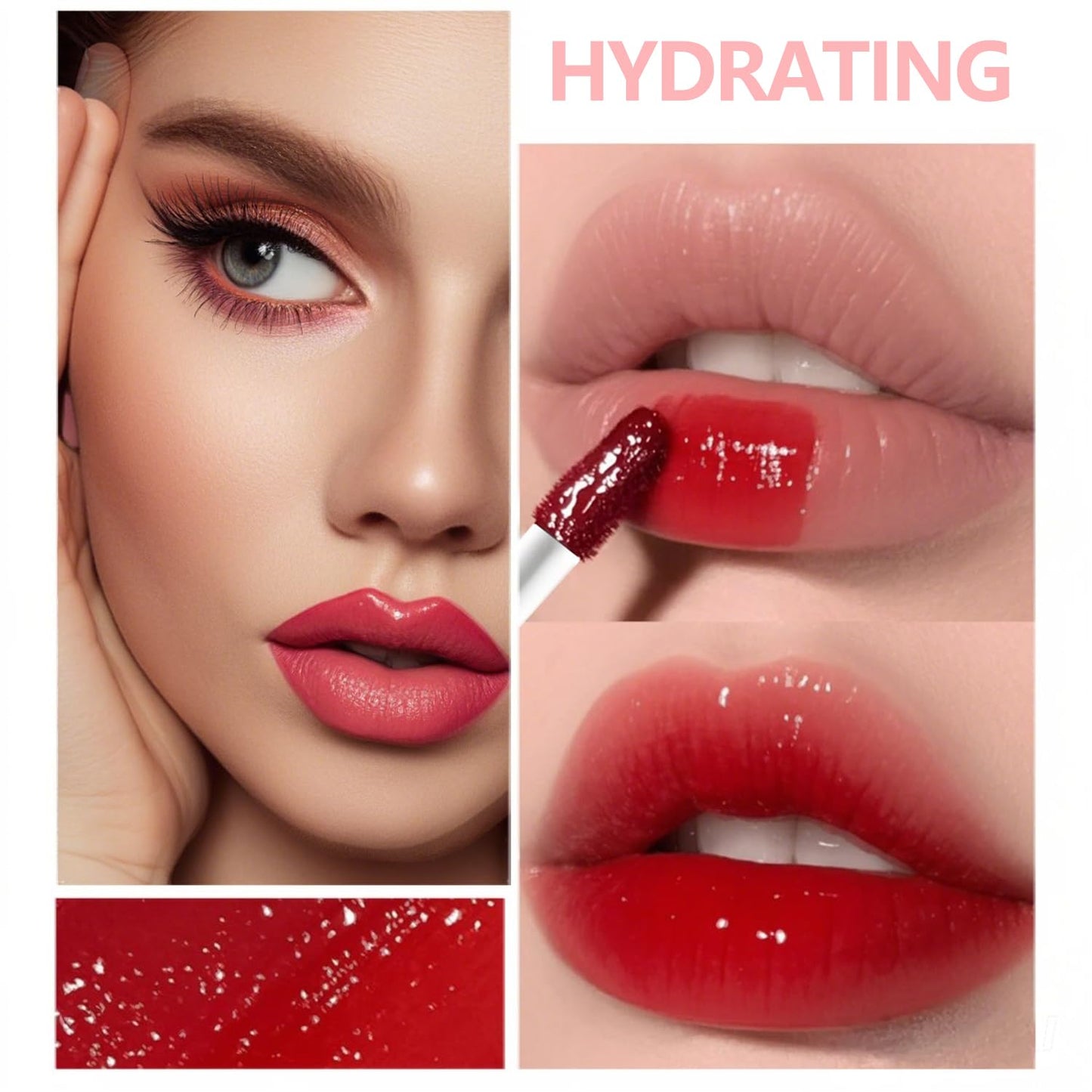 Lip Stain, 6 Colors Lip Tint Stain Mini Liquid Lipstick, Lip Stain Long Lasting Waterproof, Lip Gloss for Women, Makeup, Make Up, Makeup Set, Teen Girl Stuff, Cute Stuff, Maquillaje, High Pigment