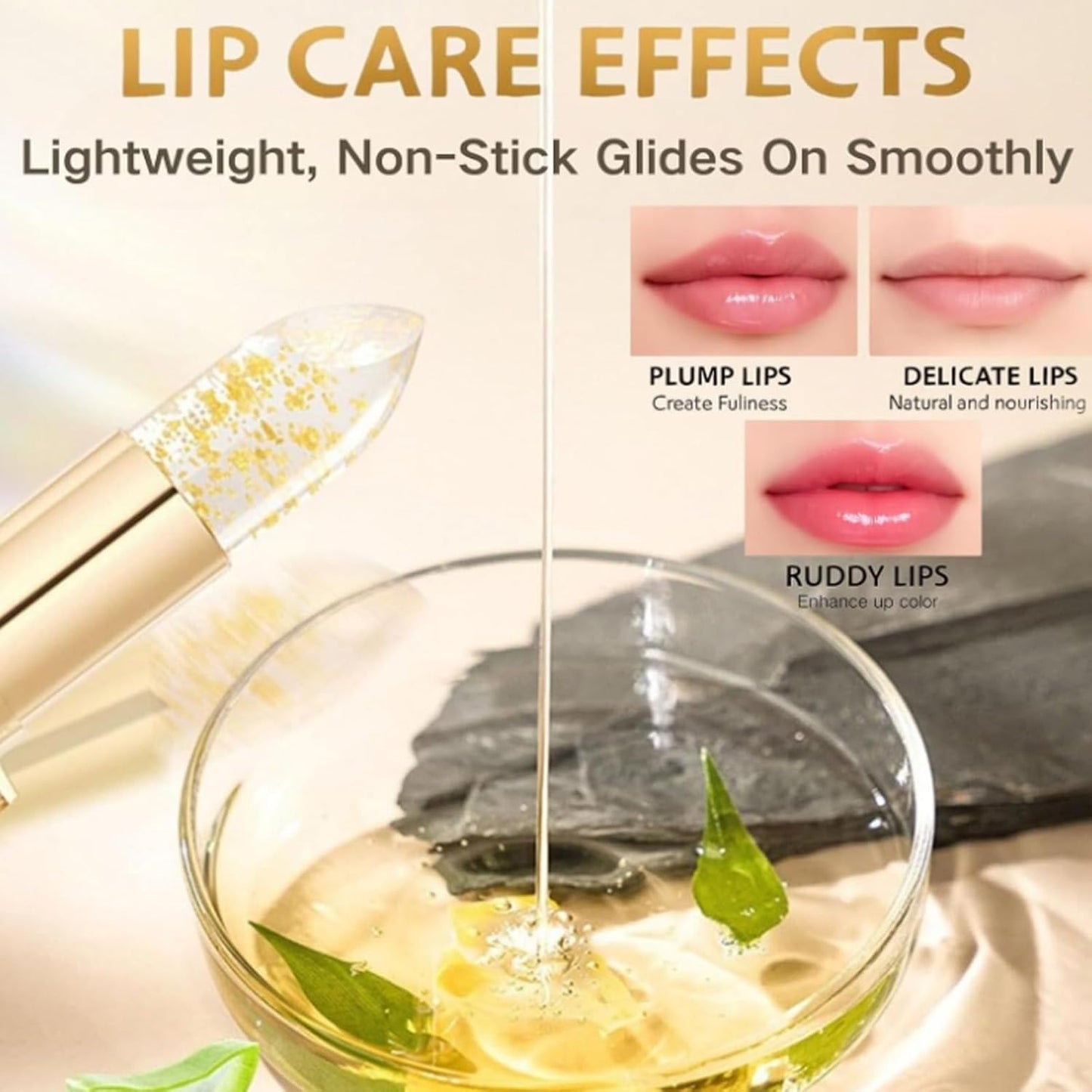Color Changing Lipstick - pH Adjusting, Transferproof Formula for Mature Women | Long-Lasting Moisturizing Clear Lipstick (1 Pc)