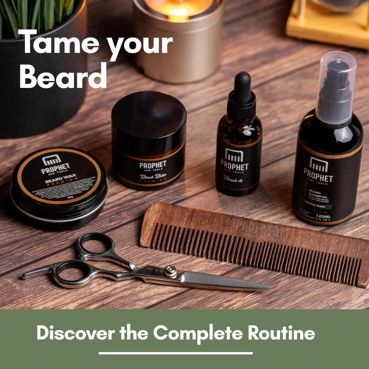 Styling Beard Balm - Organic and Moisturizing Beard Butter with 12 Hour Hold | Works with All Ethnicities & Hair Colors | Reduces Skin Irritation & Flaking - Invigorates Beard Growth