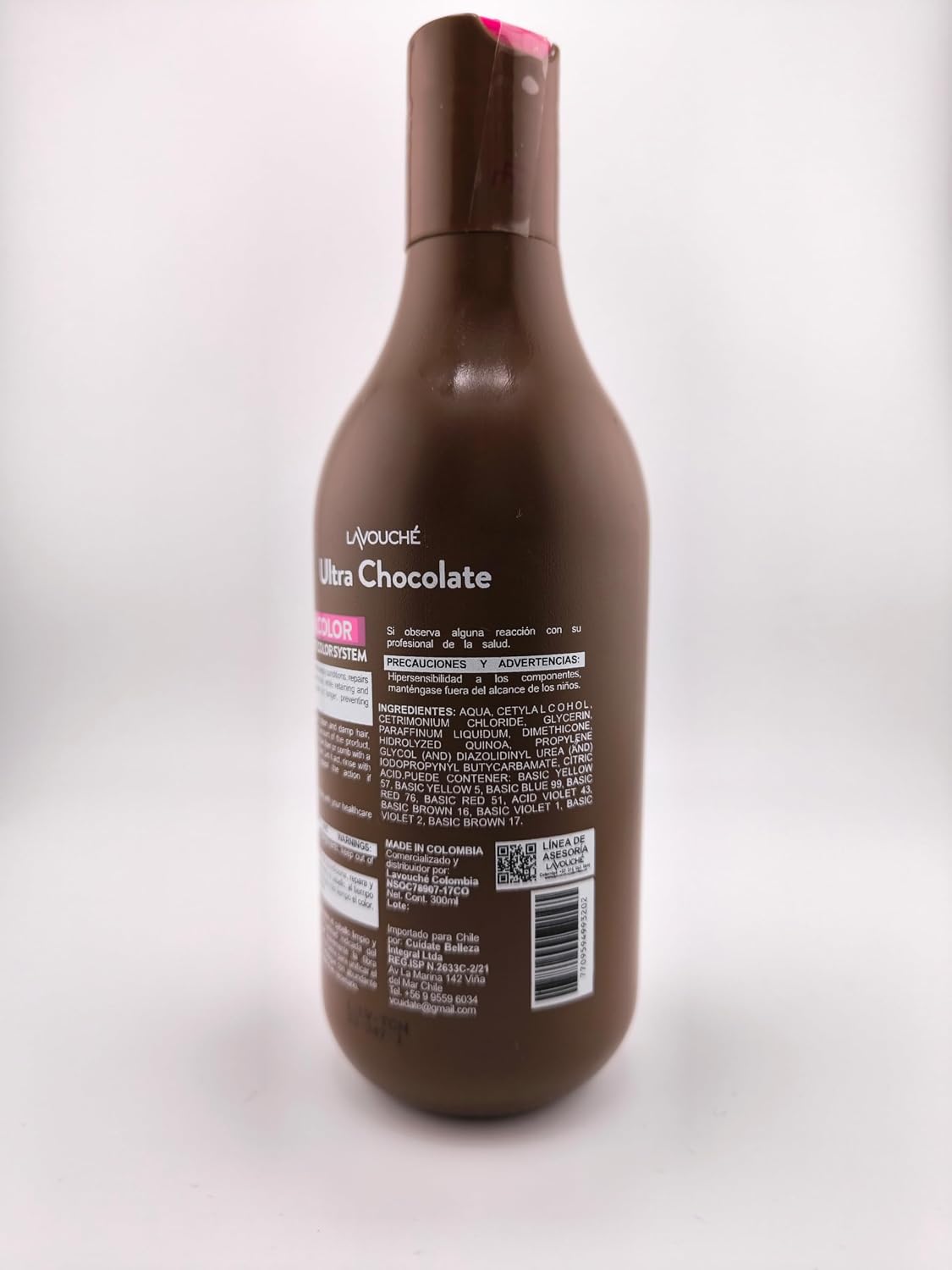 Color Depositing Hair Treatment - Lavouche Tone-On-Tone Matte Finish | Chocolate Shade