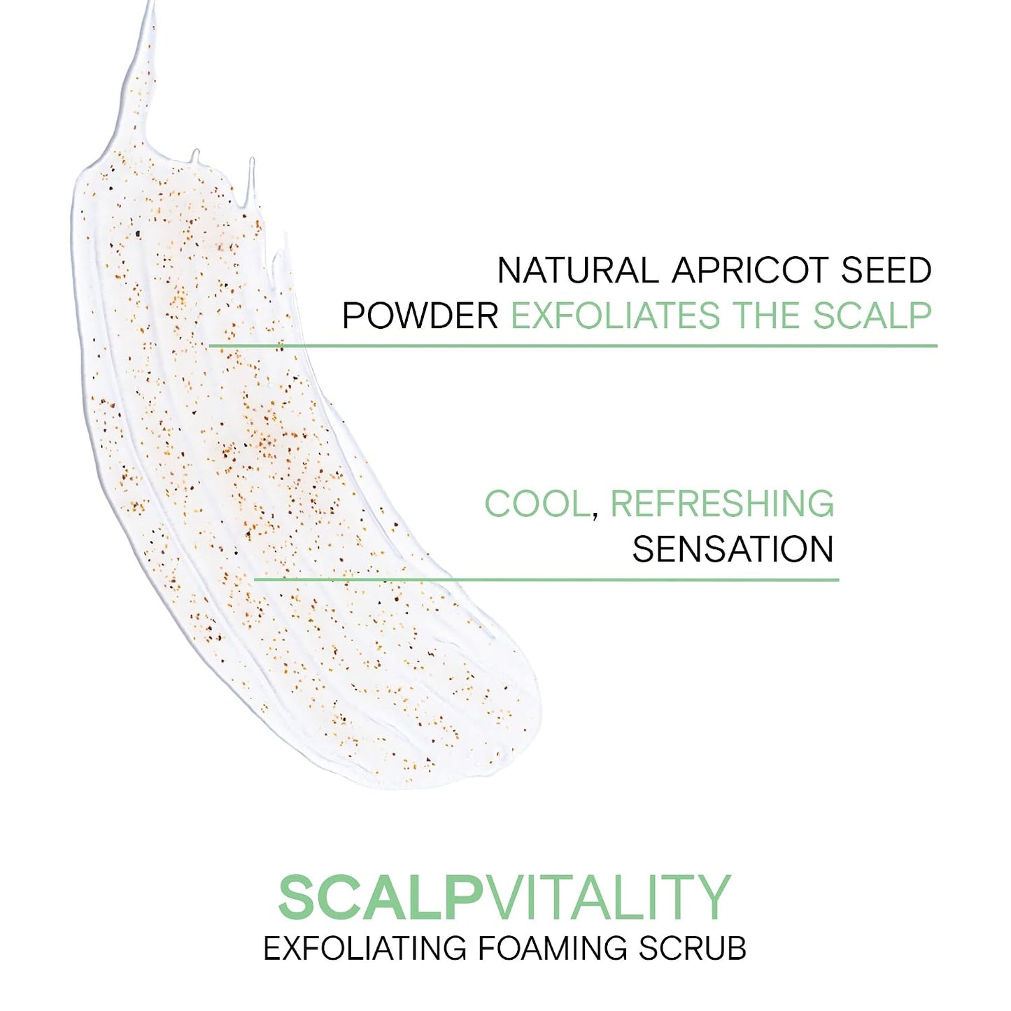 Joico Scalp Vitality Exfoliating Foaming Scrub - Healthy Scalp Support | Removes Oil & Buildup | 6 Fl Oz