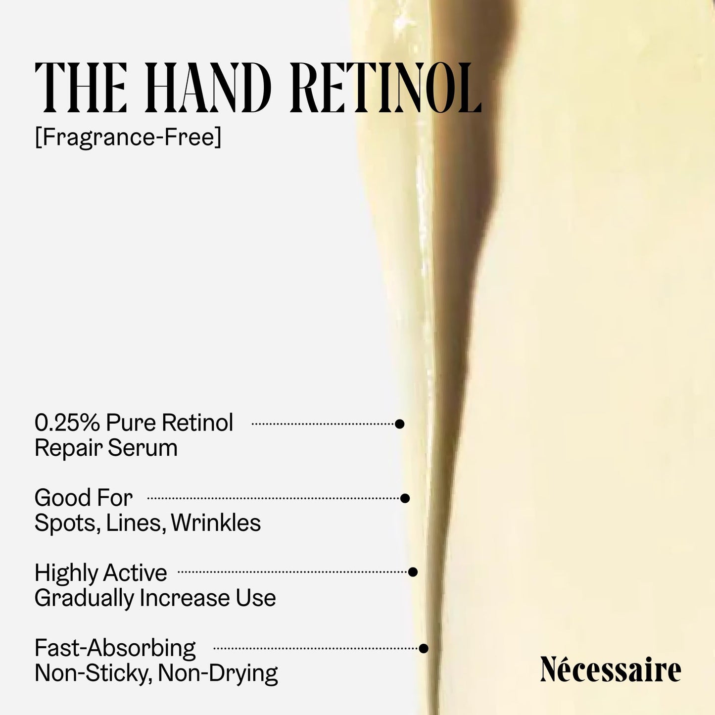 Nécessaire The Hand Duo – The Hand Cream + The Hand Retinol Treatment Gift Set for Dry Hands – Daily Moisture + Nighttime Repair with Ceramides, Peptides & Retinol – 2 x 2.2 oz