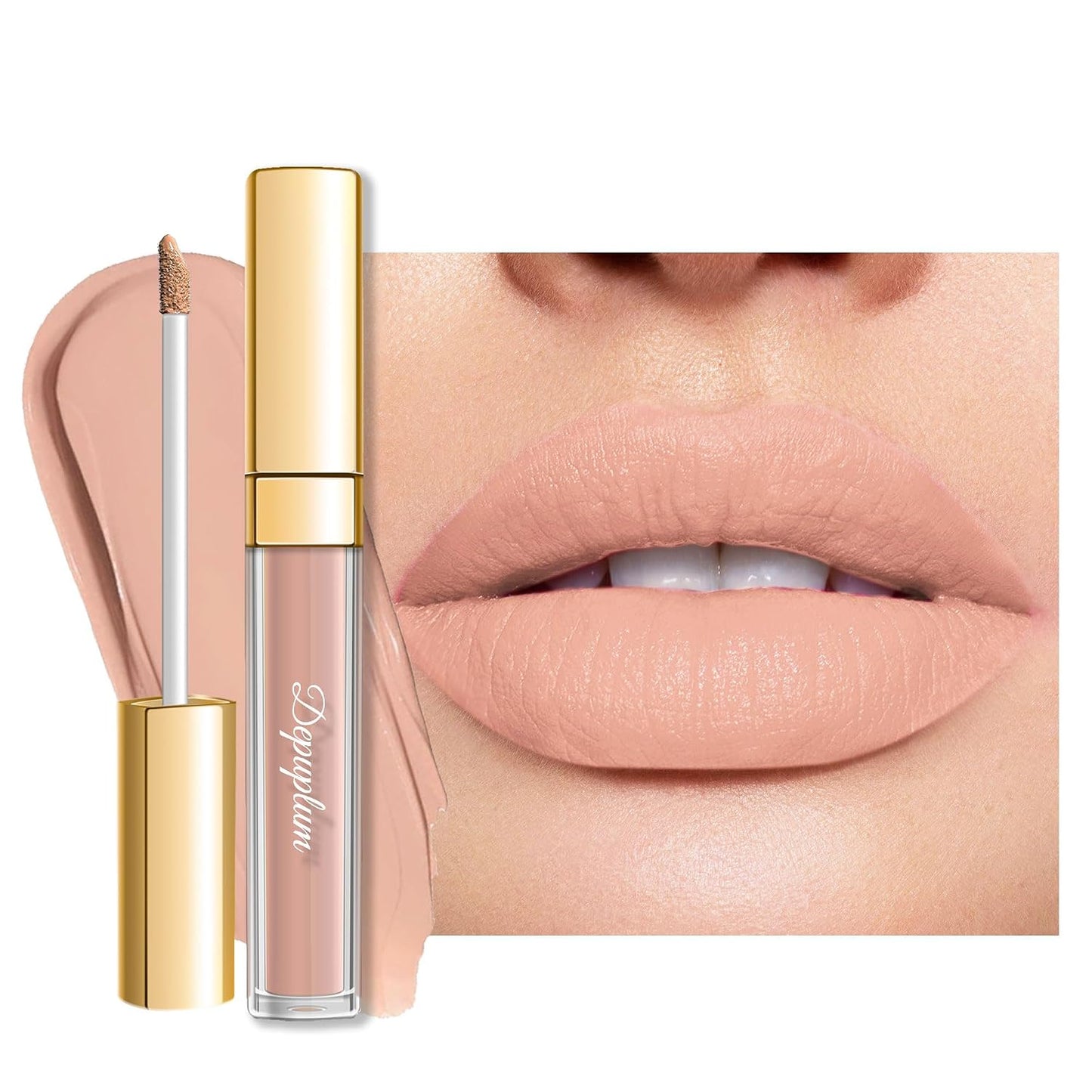 Nude Red Matte Lipstick - SuperStay Long-Lasting, Smudgeproof & Transferproof | Cruelty-Free Liquid Lip Color