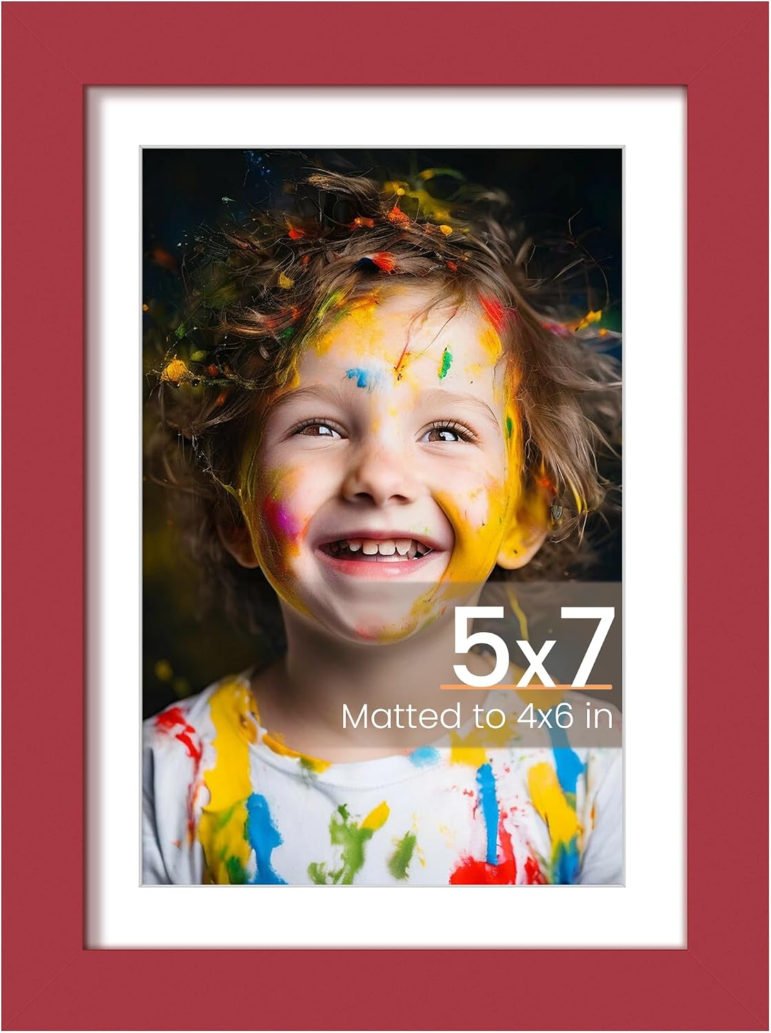 Upsimples 11x14 Picture Frame - Display 8x10 Photos with Mat or 11x14 Without Mat | Black Wall Hanging Frame